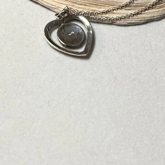 925 Sterling Silver. Marcasite. Necklace - Picture 3 of 8